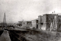 Ачинск. Улица Никольская, начало 20-го века