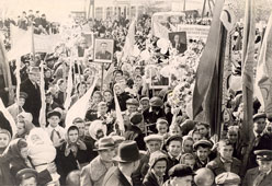 Аксай. Демонстрация 1 Мая 1964 года