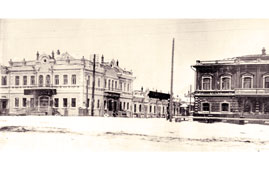 Барнаул. Соборный переулок и Большая Тобольская улица
