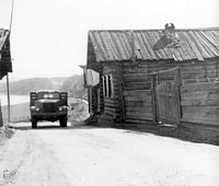 Братск. Деревня Падун, 1956 год