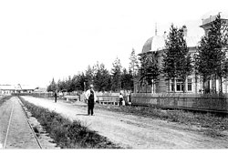 Вырица. Магистральный проспект, 1910-е годы