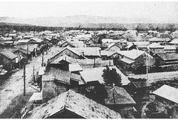 Долинск. Панорама города, 1920 год