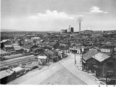 Долинск. Панорама города, 1930 год