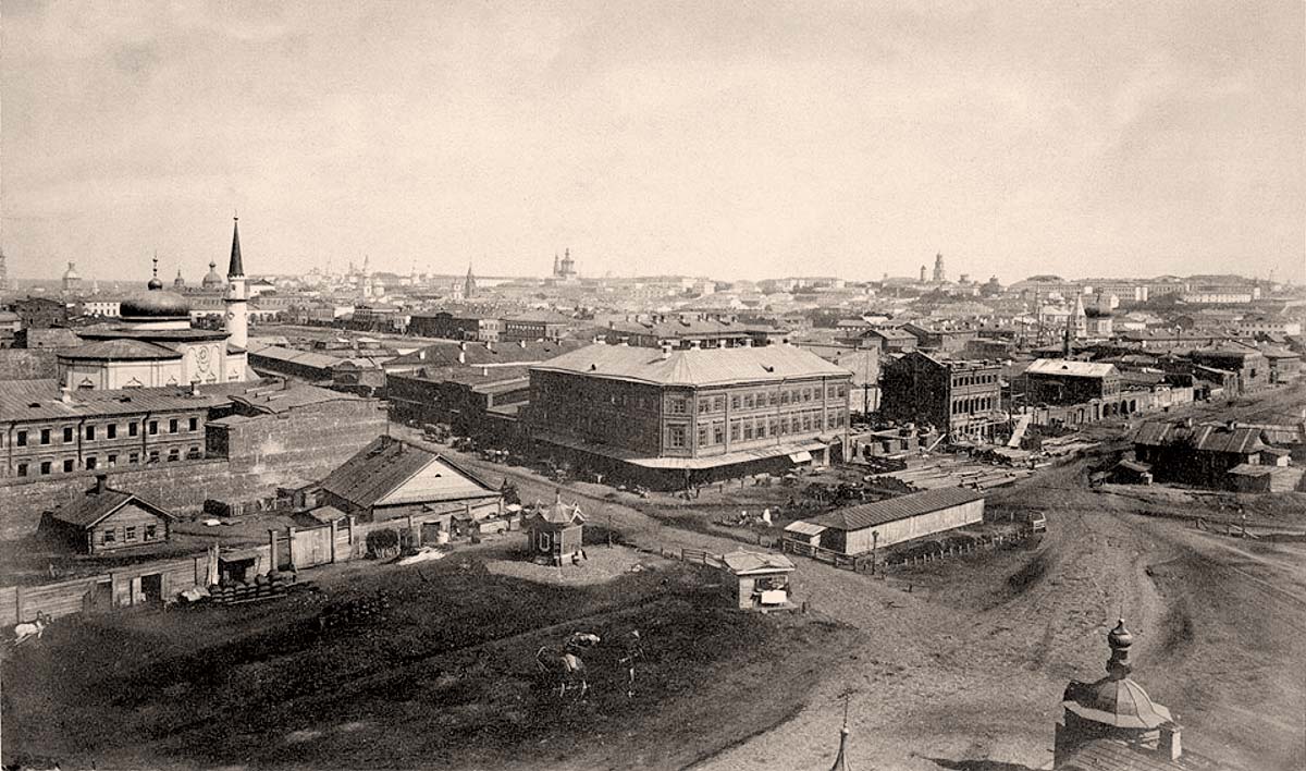 Казань. Евангелистовская улица, 1880