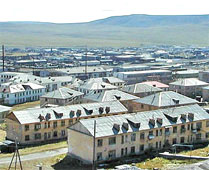 Комсомольский. Панорама поселка