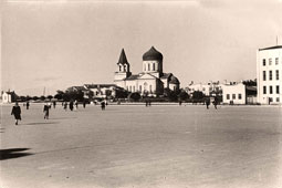 Махачкала. Площадь Ленина, 1950-е годы