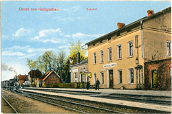 Мамоново. Железнодорожный вокзал, 1915-1928 годы