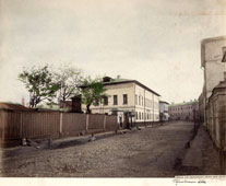 Москва. Донская улица - Школа для приходящих детей обоего пола, 1882