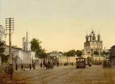 Москва. Улица Дмитровка, около 1890
