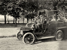 Москва. Такси 'Ассоциации автомобильного движения', 1909