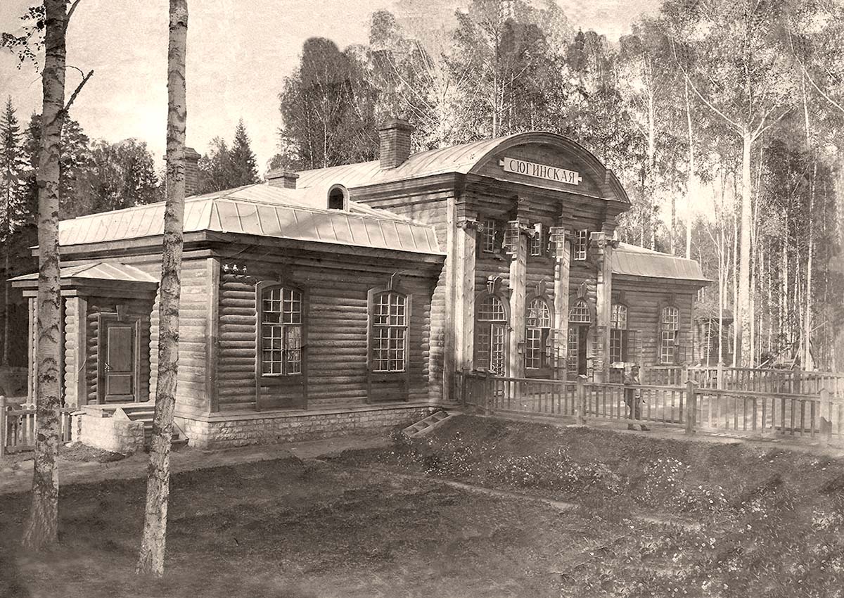 Можга. Железнодорожная станция 'Сюгинская', 1915 год