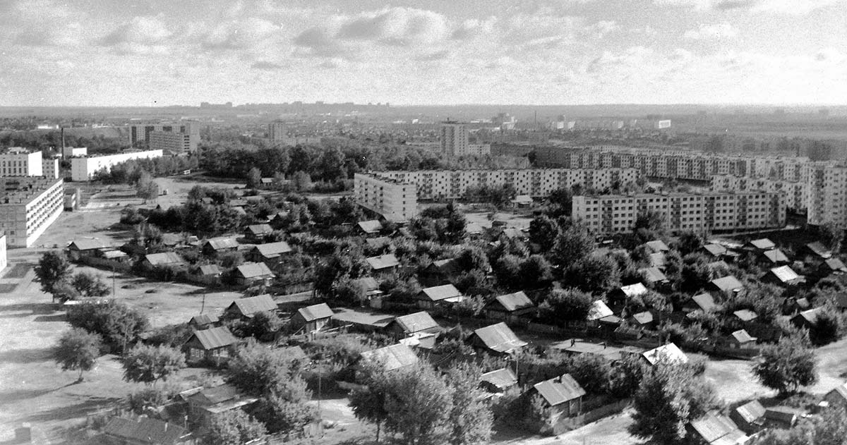 Набережные Челны. Старые Челны - поселок ГЭС, 1974 год