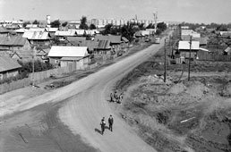 Набережные Челны. Старые Челны - поселок ГЭС, улицы А. Матросова, Толстова или Свердлова, 1971 год