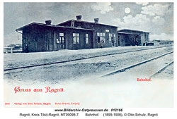 Неман. Железнодорожный вокзал, 1899-1908 годы