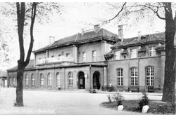 Нестеров. Железнодорожный вокзал, 1920-1942 годы