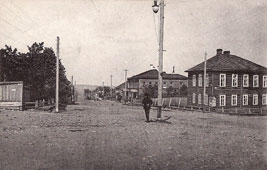 Петрозаводск. Бородинская улица, 1910-е годы