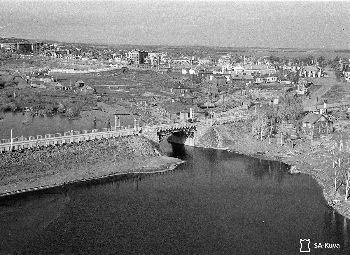 Панорама Петрозаводска, 1941 год