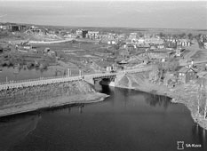 Петрозаводск. Панорама Петрозаводска, 1941 год
