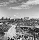 Петрозаводск. Парк Онежского тракторного завода, 1943 год