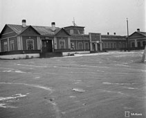 Петрозаводск. Привокзальная площадь, 1941 год