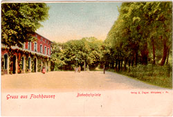 Приморск. Привокзальная площадь, 1895-1905 годы