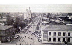 Тара. Панорама города