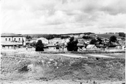 Таруса. Панорама города, 1953 год