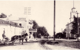 Уфа. Перекресток улиц Большой Казанской и Телеграфной, между 1900 и 1917