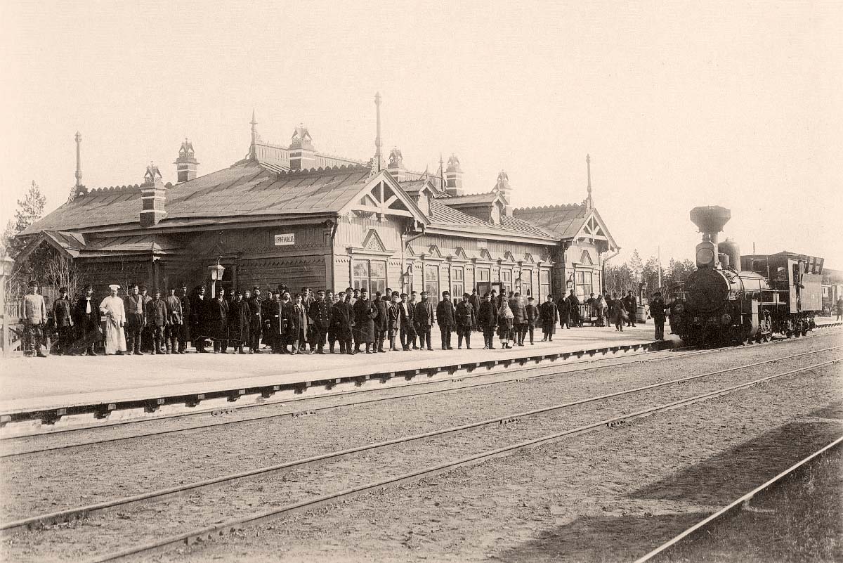 Улан-Удэ (Верхнеудинск). Станция Верхнеудинск, между 1900 и 1910 годами