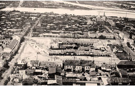 Улан-Удэ. Вид центра города с самолета, 1934 год