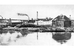 Усолье-Сибирское. Солеваренный завод на острове Варничный