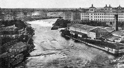 Нарва. Панорама города, 1886 год
