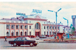 Караганда. Железнодорожный вокзал