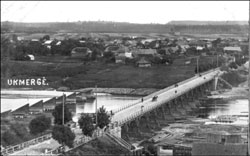 Укмерге. Мост через реку Швянтойи