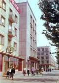 Душанбе. На площади Путовского, 70-е годы