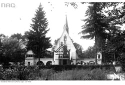 Моршин. Церковь в день жертвоприношения, 1932 год