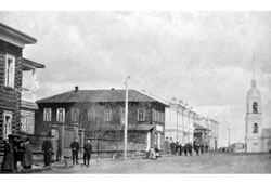 Вельск. Улица Вологодская, 1910-е годы