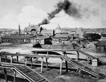 Верхний Уфалей. Никелевый завод, 1907 год