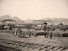 Владикавказ. Станция Владикавказ, 1875