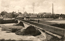 Владикавказ. Трамвайный мост и электрическая станция, 1915