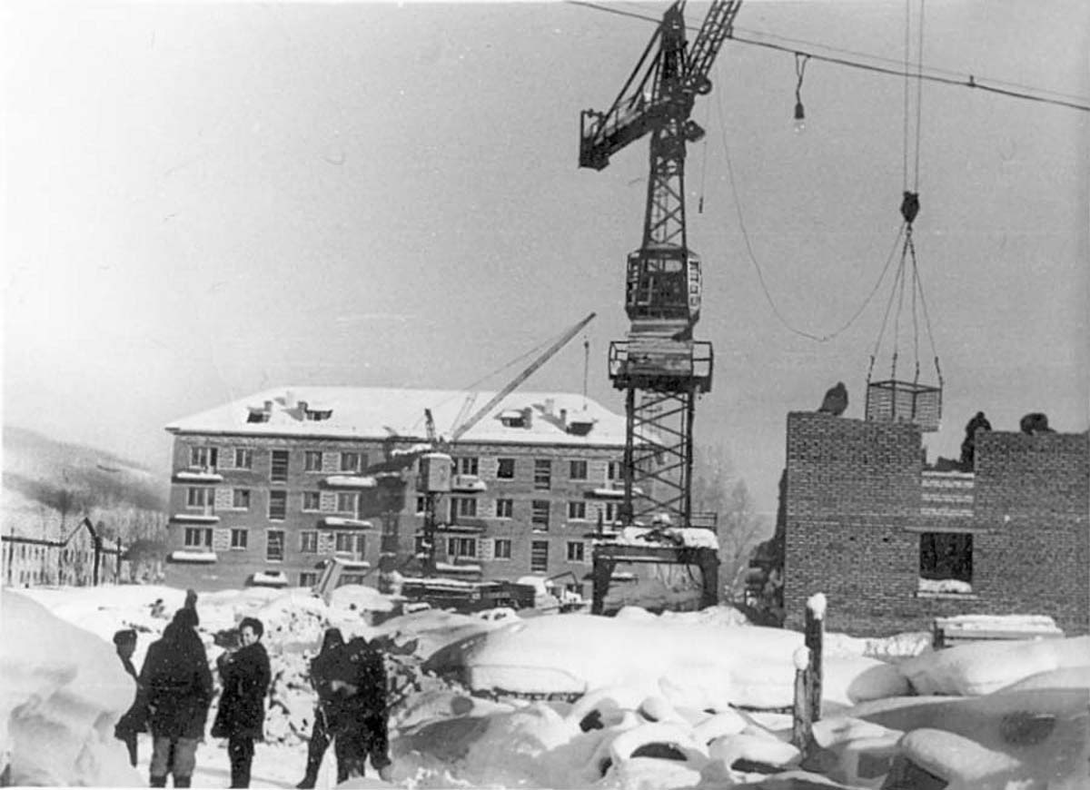 Горно-Алтайск. Стройка, 1963 год