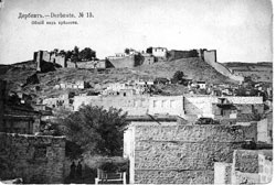 Дербент. Панорама крепости