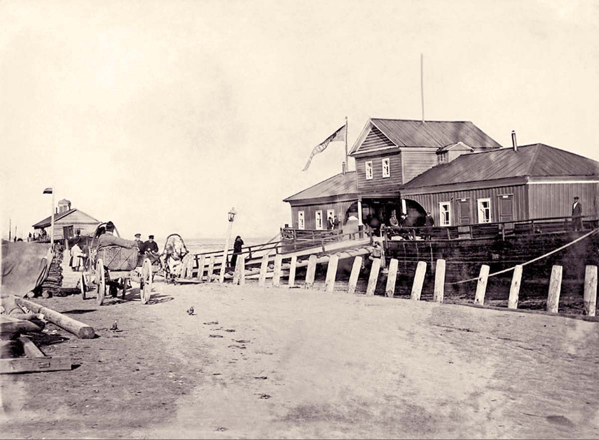Елабуга. Пристань, между 1900 и 1910