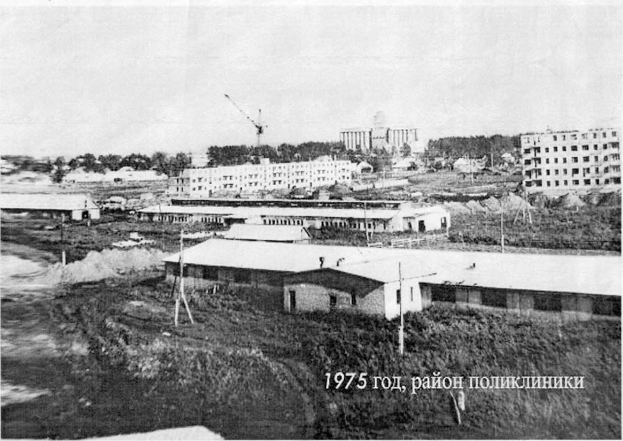 Заринск. Район поликлиники, 1975 год