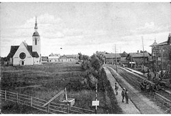 Зеленогорск. Панорама города, 1914 год