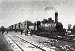 Ишимбай. Первый рабочий поезд