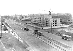 Калининград. Панорама Ленинского проспекта