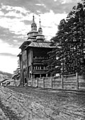 Киренск. Древний храм в Киренском монастыре