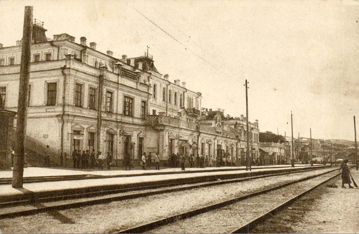 Махачкала. Железнодорожная вокзал, 1900-1917 годы