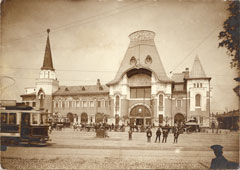 Москва. Каланчевская площадь, Ярославский вокзал, 1912
